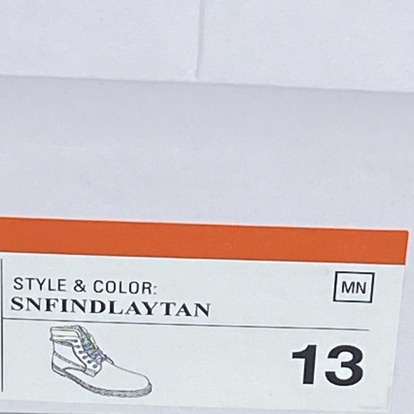 Sonoma Findlay Leather Fleece Ankle Boots (Size:13, Color:Tan/Grey/Black/Brown) - Picture 6 of 6